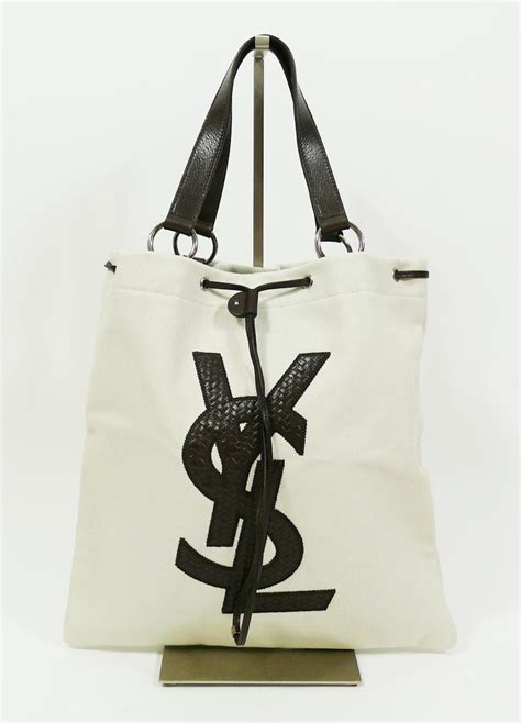 vintage ysl tote bag|ysl tote bag price.